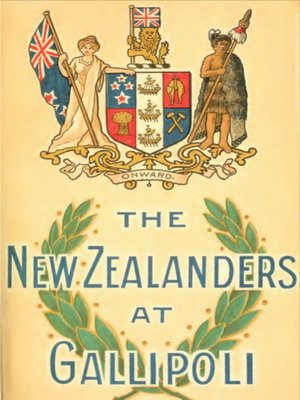 cover image of NEW ZEALANDERS AT GALLIPOLI [Illustrated Edition]